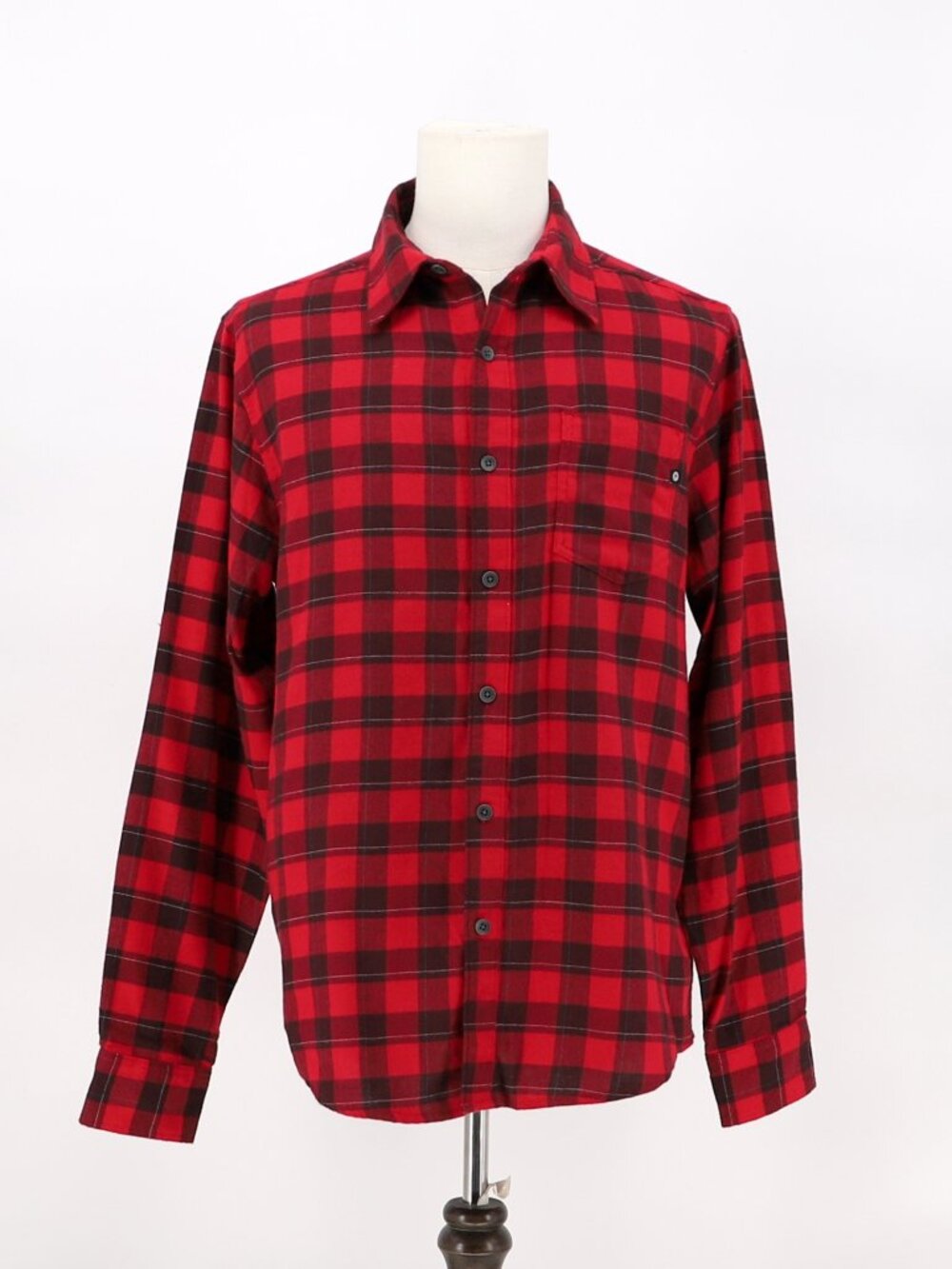NWT MARMOT Men's Bodega Flannel Long Sleeve Shirt Red & Black Plaid Size M